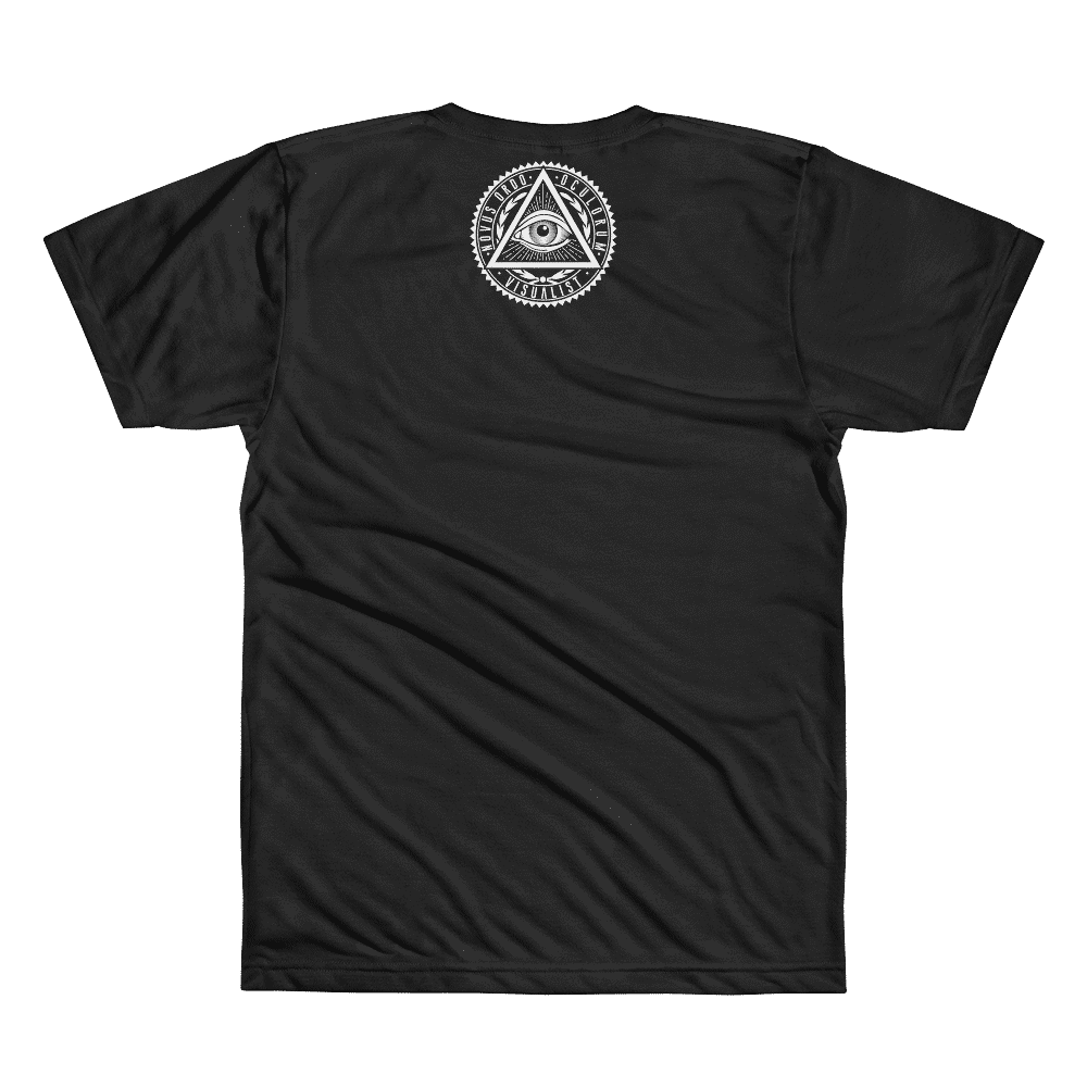 VISUALIST Black Basic T-Shirt Unisex | Volumetricks - VJ Loops Store